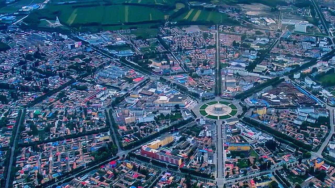 世界上唯一一座八卦阵城市就在中国传说是丘处机亲自设计的