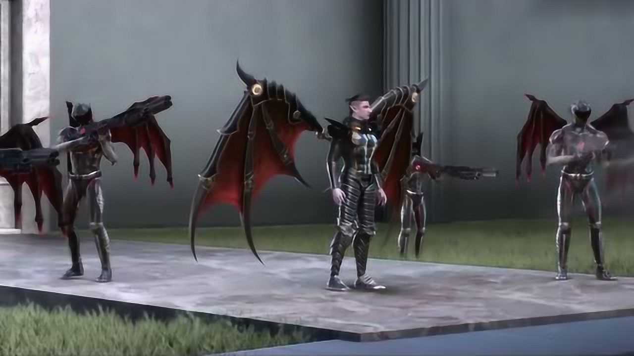 雄兵连名场面恶魔上门挑衅凯莎寻找刺激下一秒损失惨重被凯莎教做人