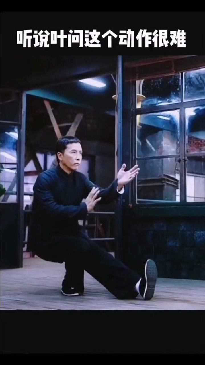 太极拳里的叶问蹲,标准吗?_腾讯视频