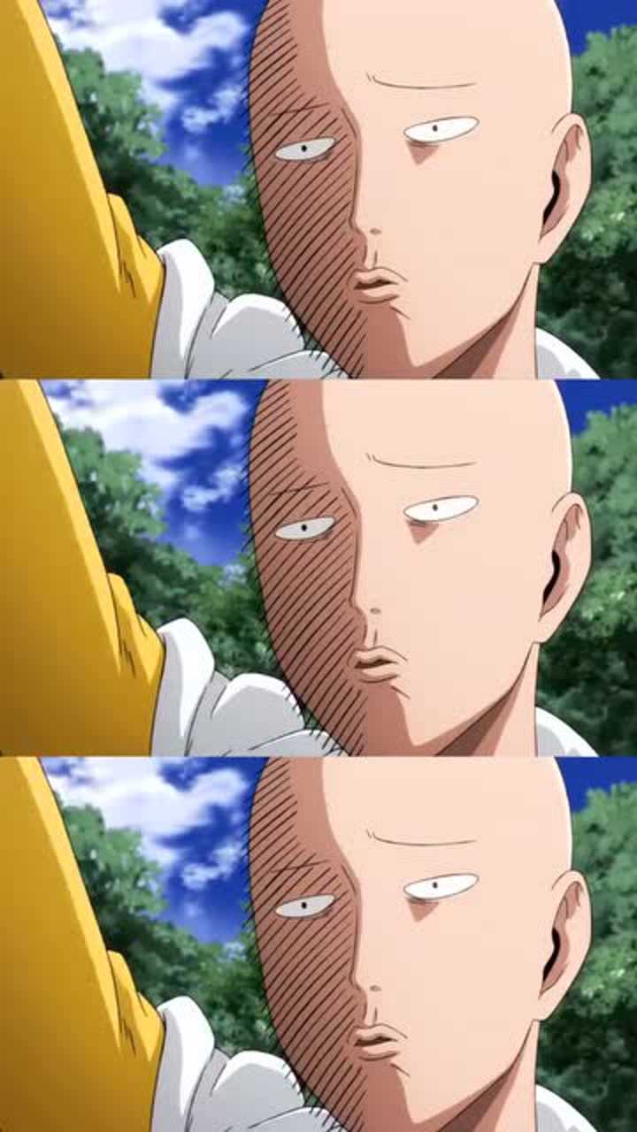 一拳超人埼玉老师要对自己的发型有信心