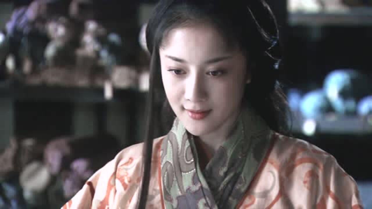 李依晓新三国的静姝真的很美了妆容也好看