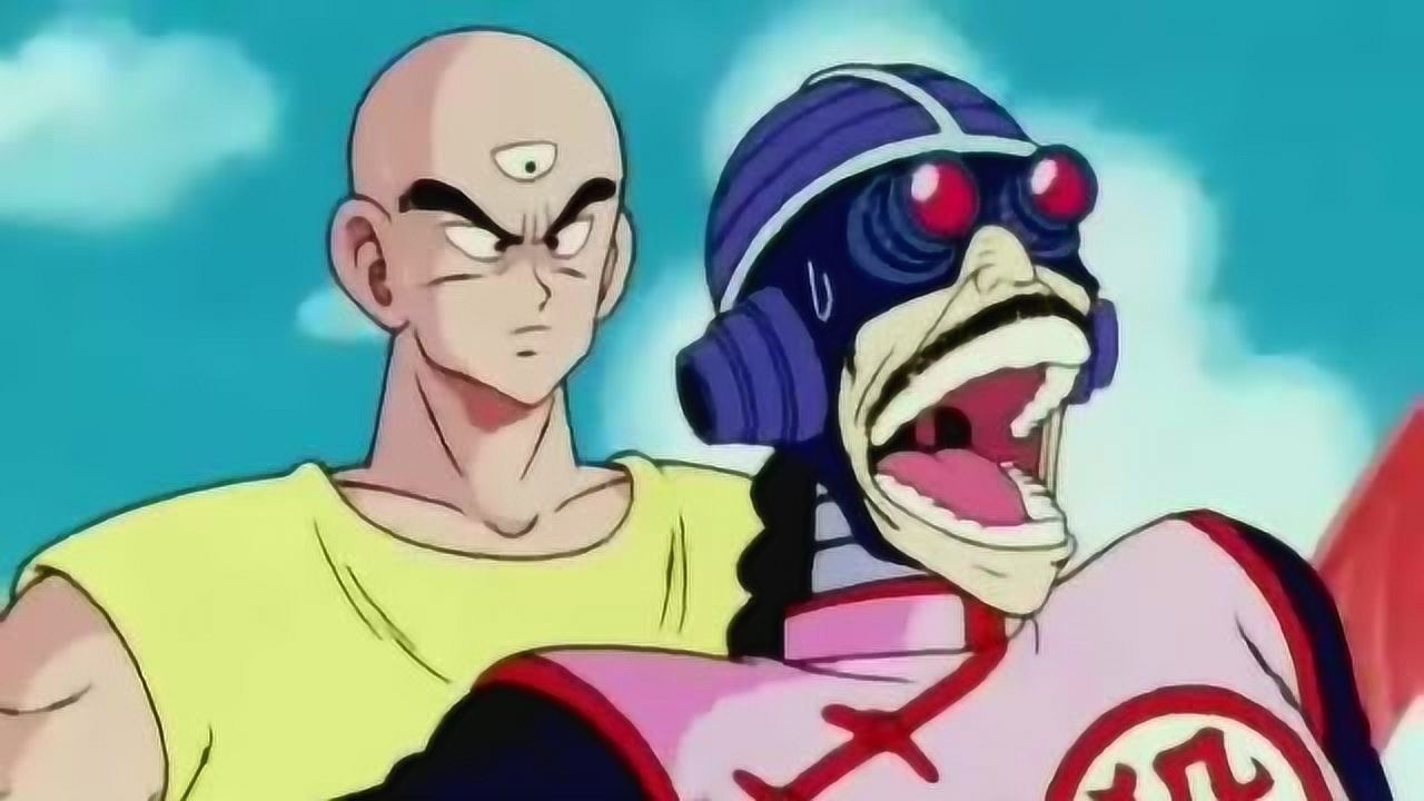 天津饭vs改造人桃白白,三年后的天津饭真的好强大