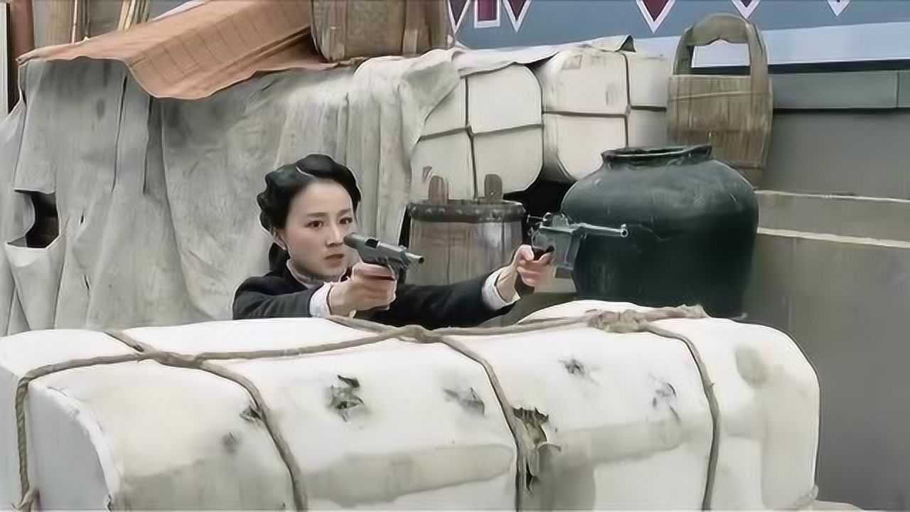 黑狐之风影女特工被鬼子包围少佐竟不留活口一刀杀了女特工