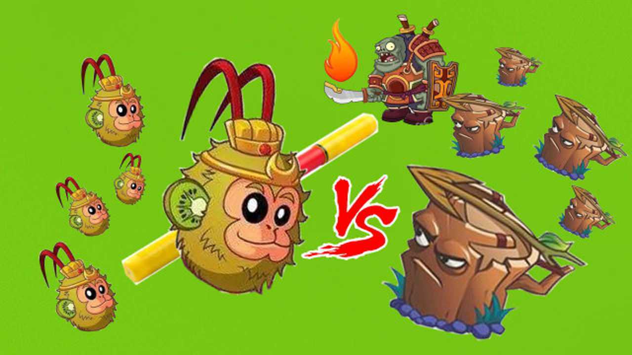 pvz2五阶猕猴桃vs五阶橡木弓手,差距竟然如此之大