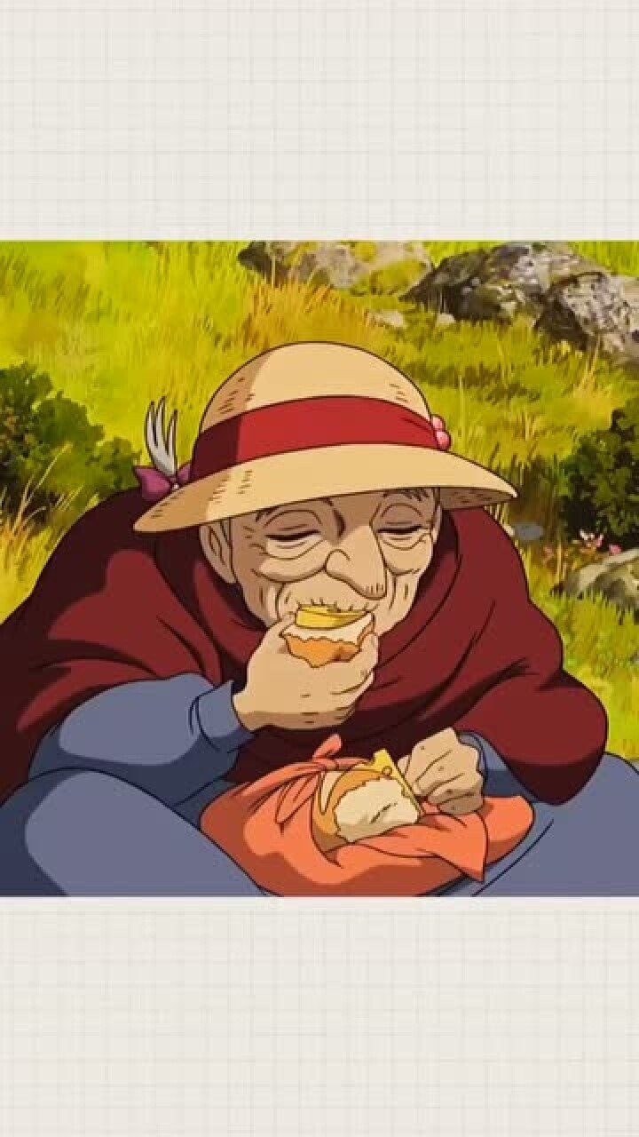 哈尔的移动城堡苏菲变老了但是从未放弃对生活的希望所以一定要坚强