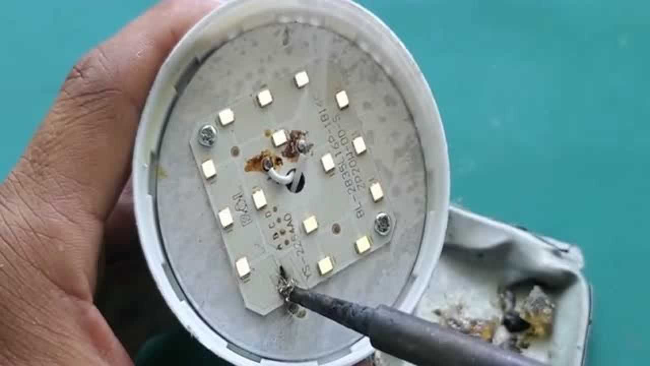 LED灯坏了先别扔，教你一招，简单修一下还能用_高清1080P在线观看平台_腾讯视频