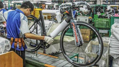 捷安特自行车为何全球畅销，看看它的生产制造过程，你就明白了！