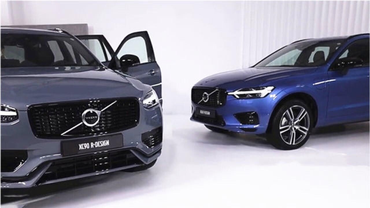 可算见到了2021款沃尔沃xc60和xc90实拍比一下选哪款自己想