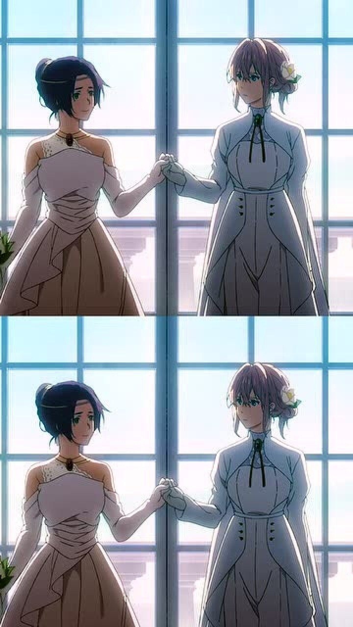 紫罗兰永恒花园:婚礼美丽的像个童话