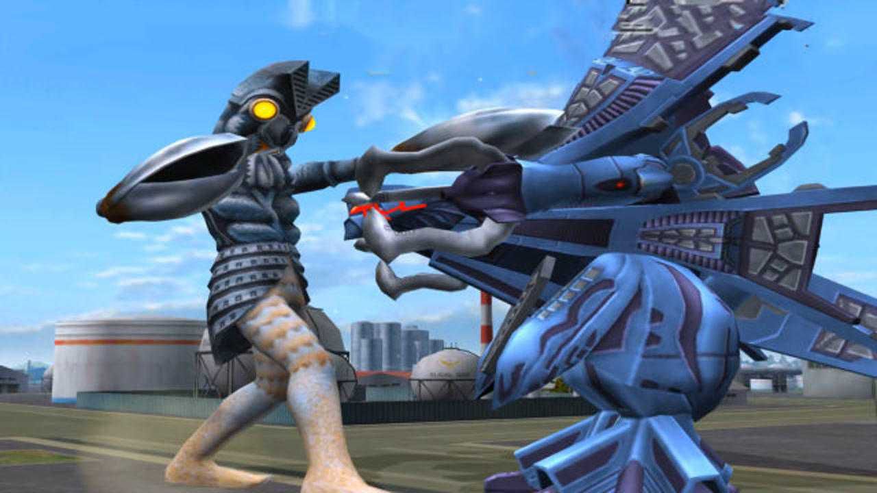 奥特曼格斗大作战宇宙忍者泰坦星人对战怪兽巴基修姆