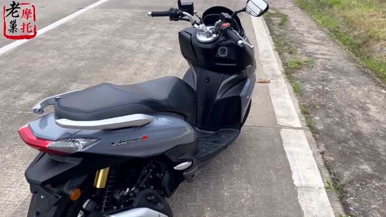 大阳v锐125踏板售价15990看完才知道挺香的水冷abs摩托车