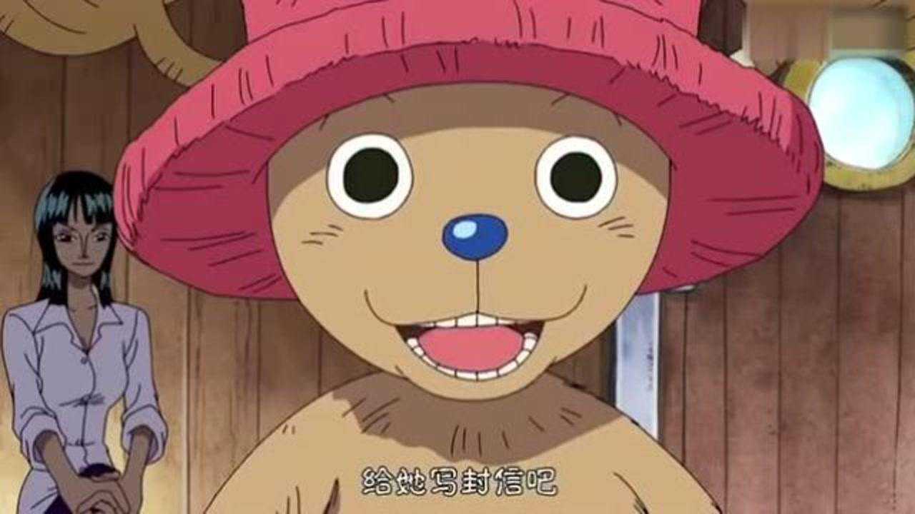海贼王中,罗宾的六轮花在乔巴身上挠痒痒,乔巴气的没话说