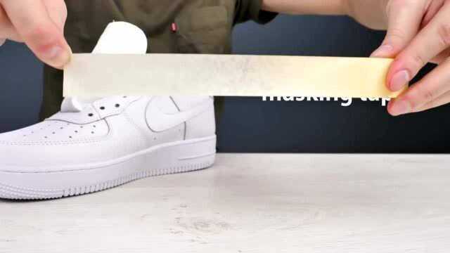 用水转印技术定制自己的NikeAIRForce