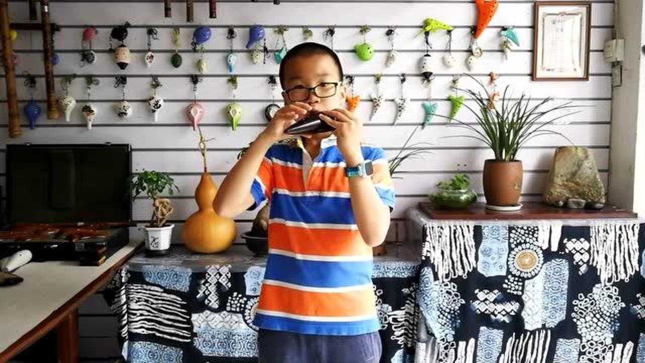 《送别》12孔ac陶笛,谢思齐同学演奏!