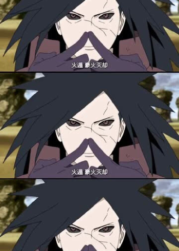 火影忍者:来看看斑爷的火遁和木遁吧!相当炫丽