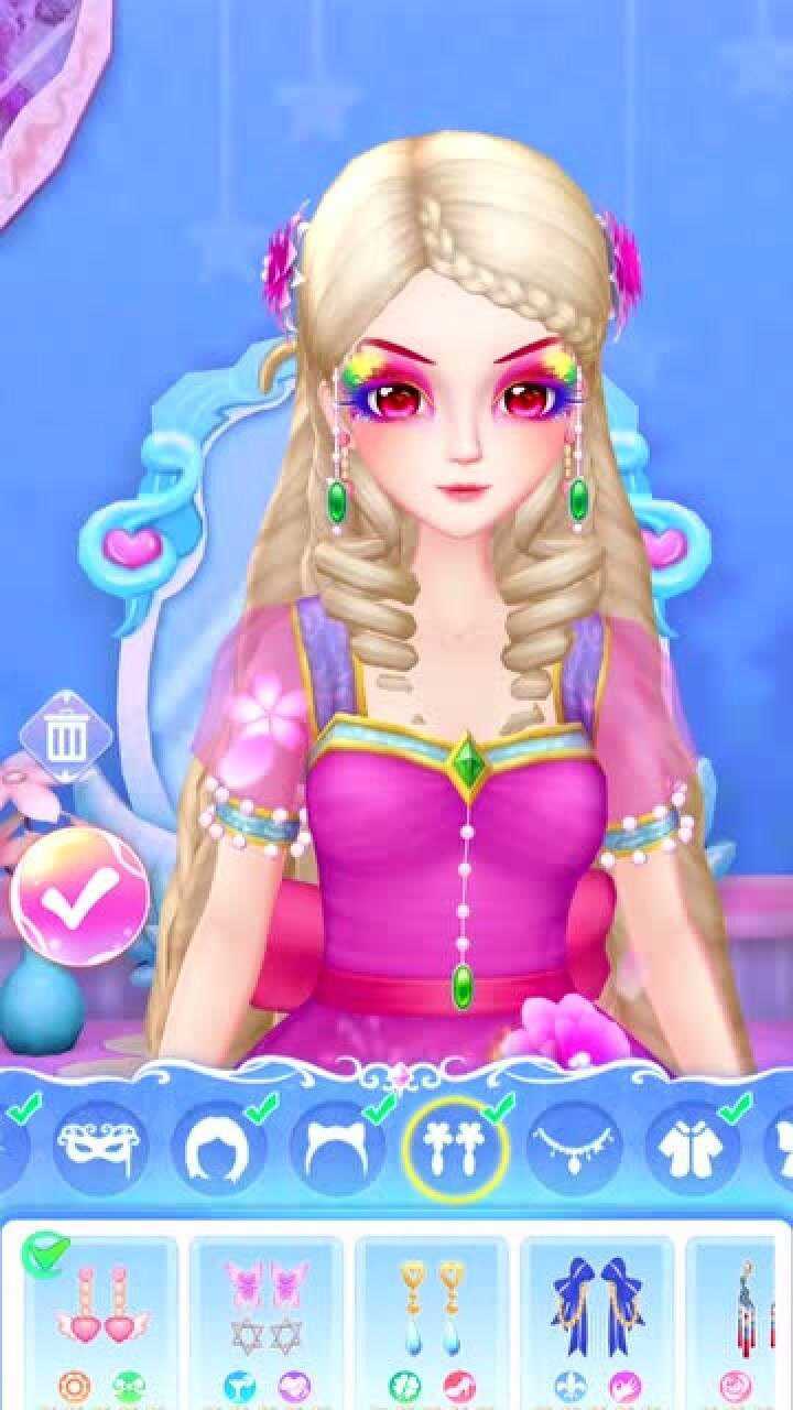 给灵公主化妆是什么样子的叶罗丽