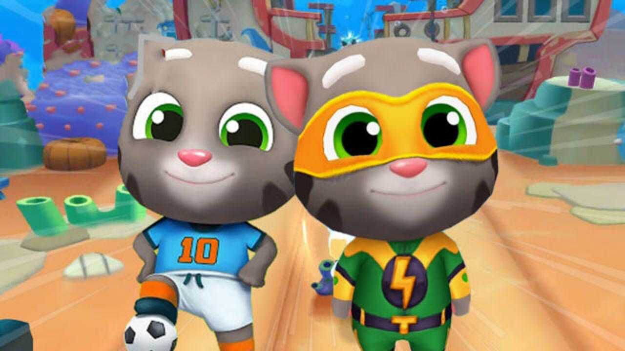 汤姆猫跑酷游戏 超级汤姆猫对战足球汤姆猫