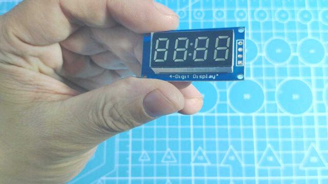 Arduino和esp8266常用模块,4位数码管模块,显示数字时间