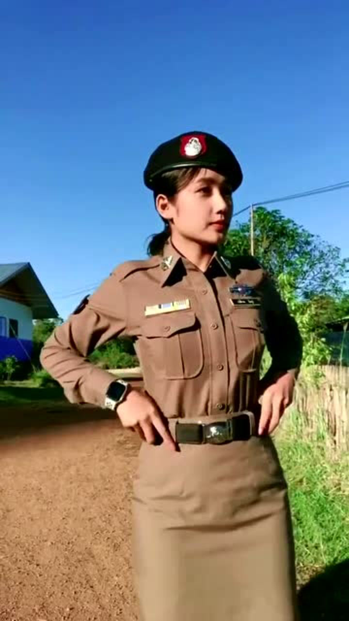泰国警察服装图片