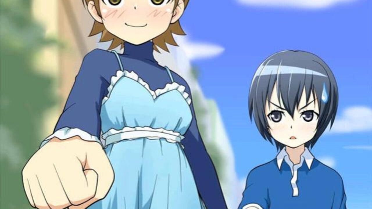 动漫少年被强迫穿上女装后真可爱