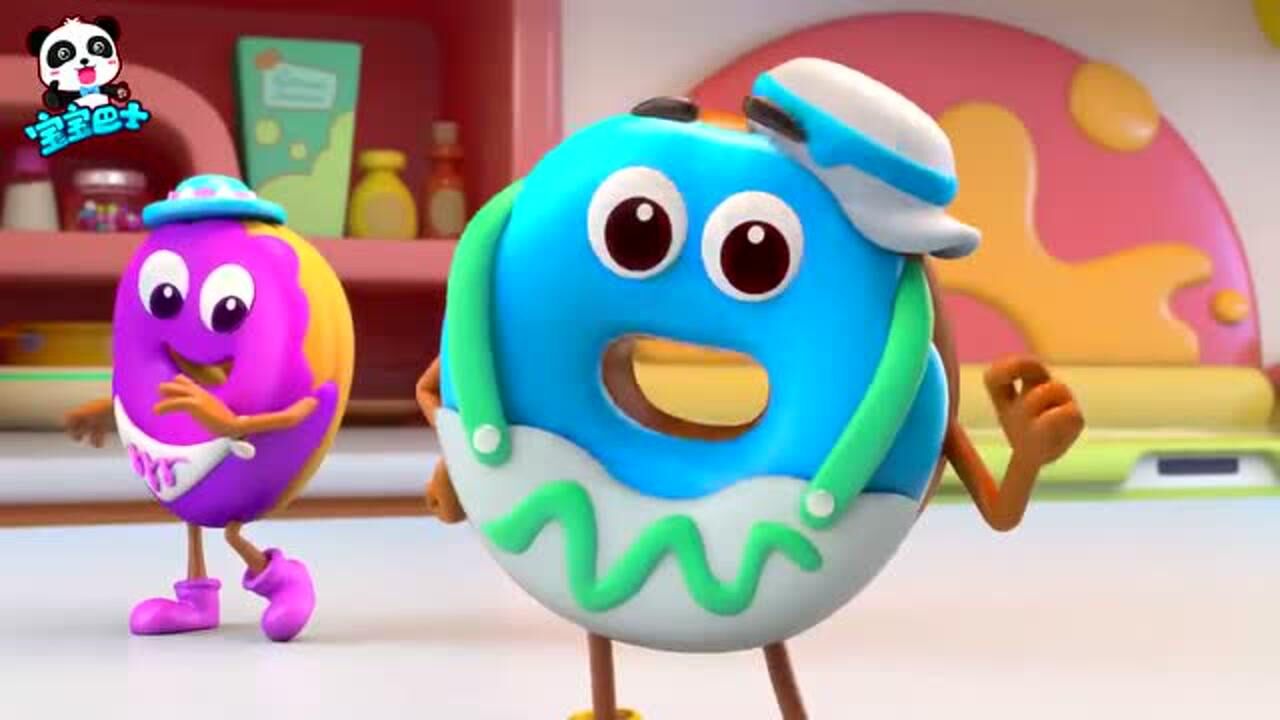 宝宝巴士甜小圈百变造型打造最酷甜甜圈