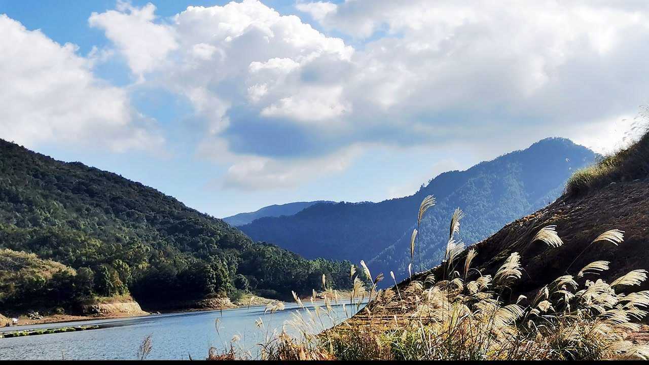 我的骑记安溪村内水库