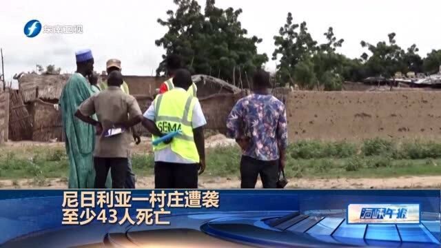 尼日利亚一村庄遭极端组织“博科圣地”袭击,造成43人死亡