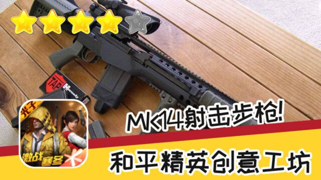 和平精英创意工坊 第一百六十五期 MK14 推荐指数四星 精彩手游分享