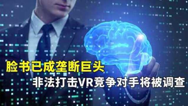 脸书已成垄断巨头 非法打击VR竞争对手将被调查