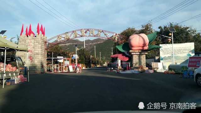 北京磨盘柿子出产最多之村——大峪沟村