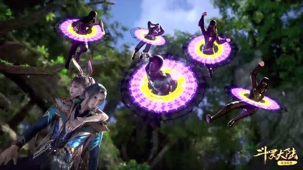 斗罗大陆:小舞献祭前篇,唐三一打多名敏攻系魂圣,带小舞跑路_高清1080P在线观看平台_腾讯视频