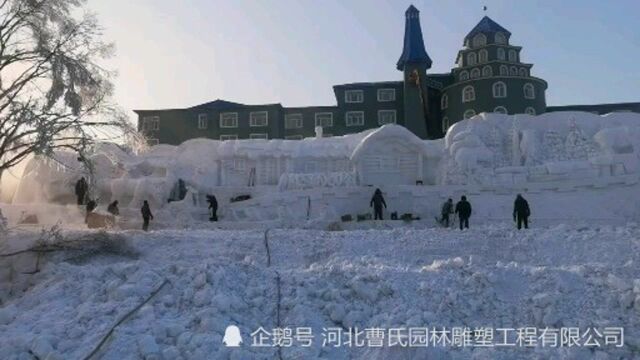 大型冰雪雕塑