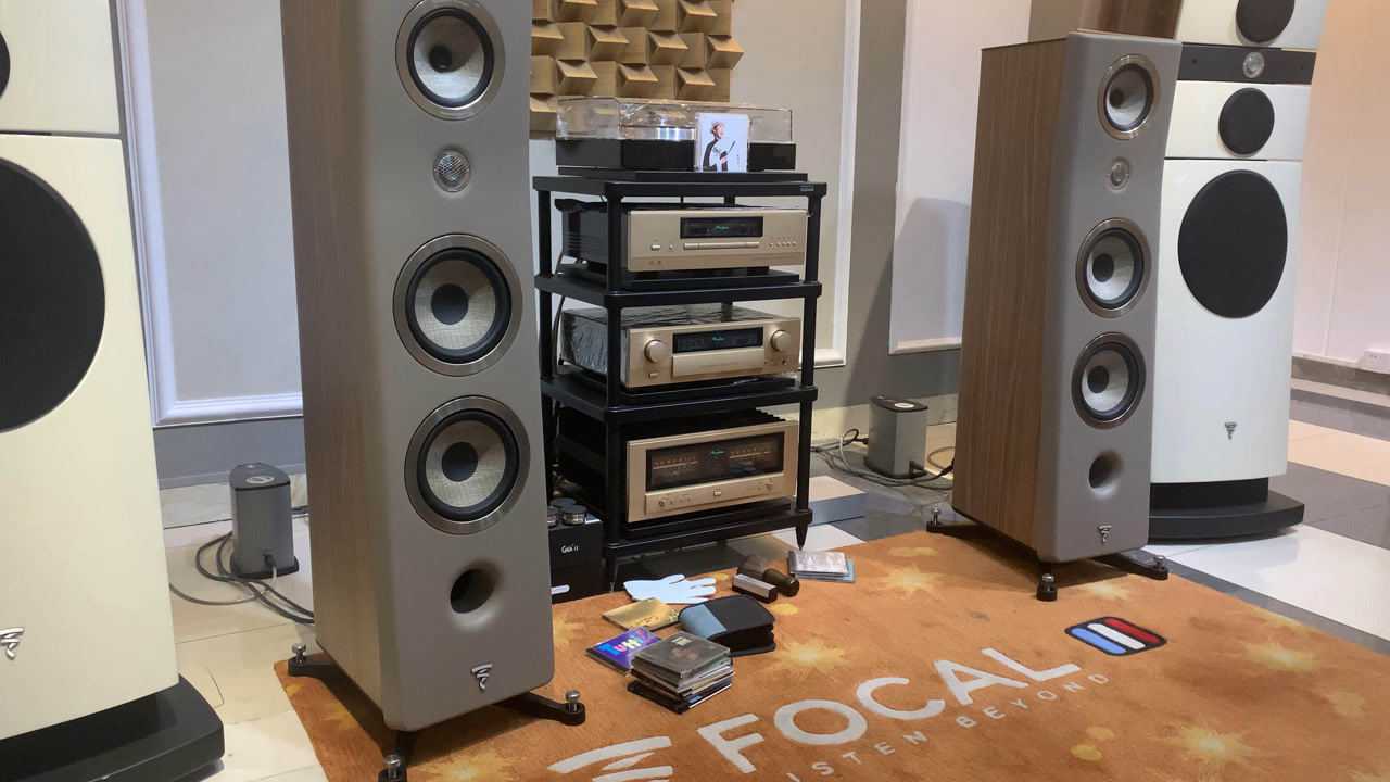 汕头六辉音响【2/10】法国focal劲浪 kanta n3 落地音箱,金嗓子 c