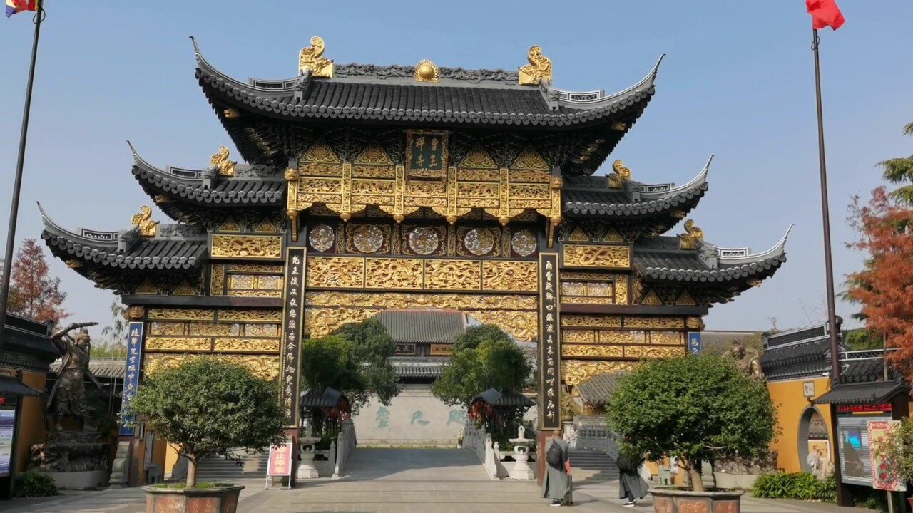 上海旅游分享嘉定区曹王禅寺