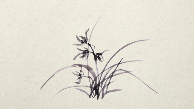 为什么古人喜欢兰花国画水墨兰花绘画技巧