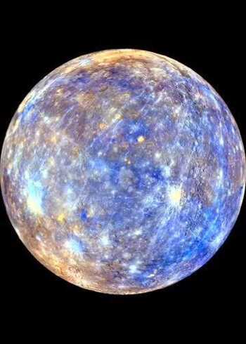 水星是太阳系中最小的行星,昼夜温差最大,其表面很像月球