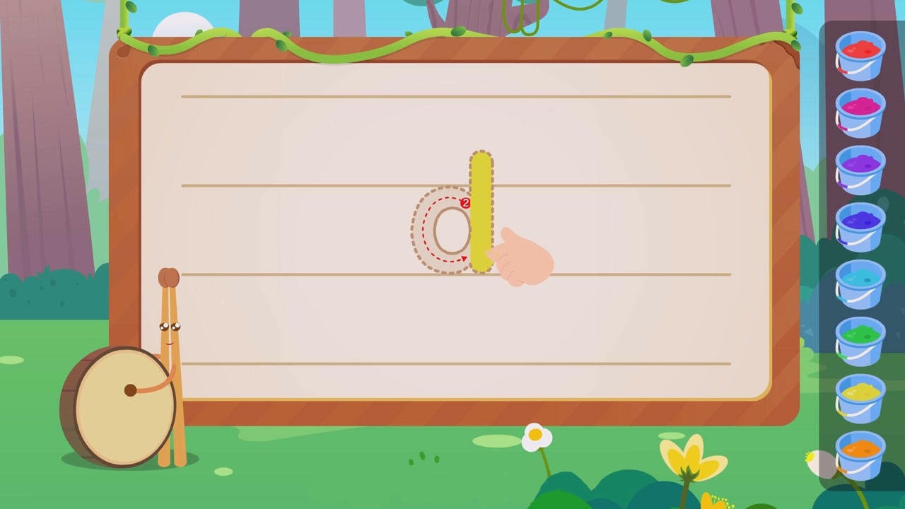 声母d 幼小衔接学拼音声母拼读