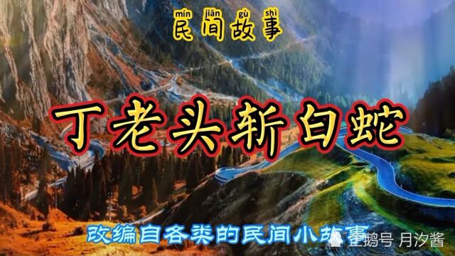 民间故事:丁老头斩白蛇