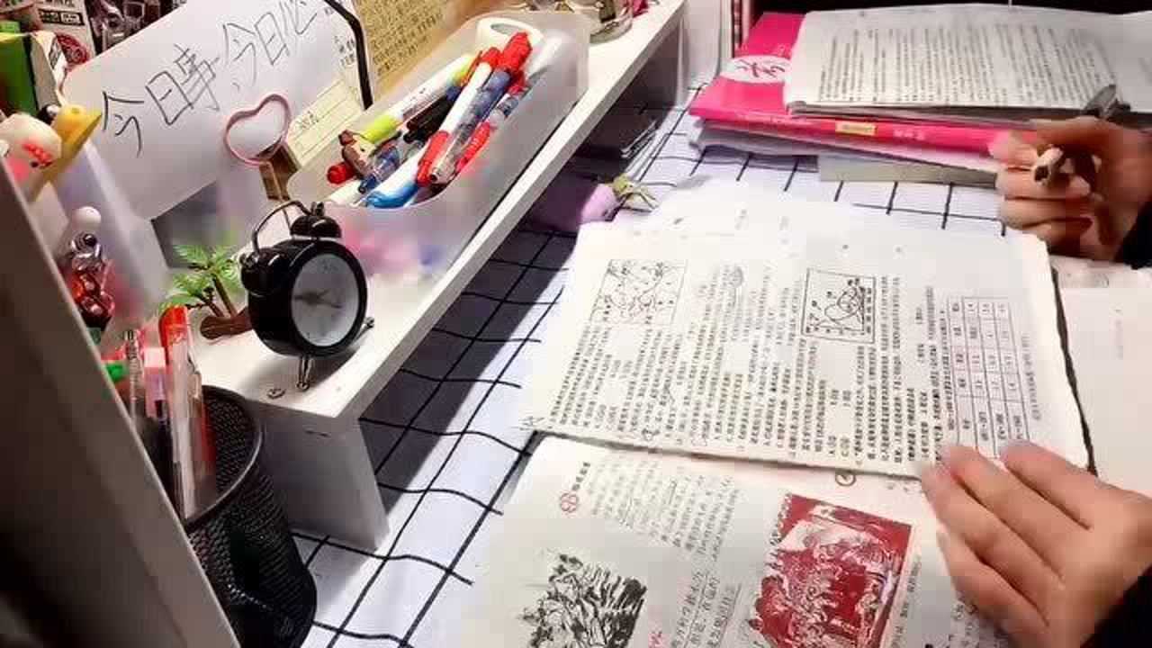 初中生日常vlog,愿你不负所望,靠自己想上的大学,成为父母的骄傲_高清1080P在线观看平台_腾讯视频