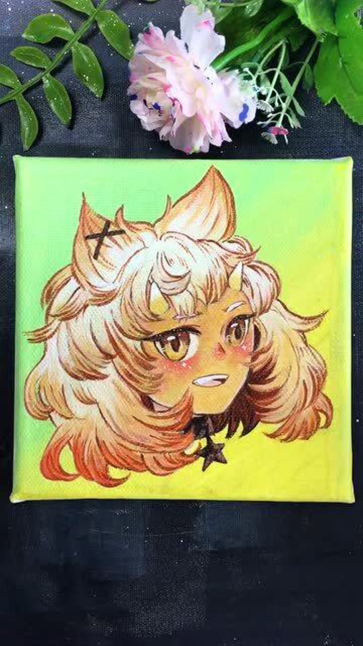 手绘狮子座非常简单易学,你学会了么?