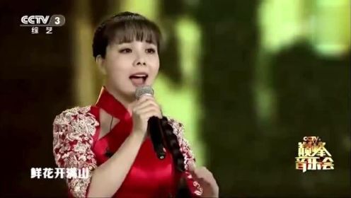 王二妮现场演唱《南泥湾》，正宗的陕北唱腔，真是耐人寻味！