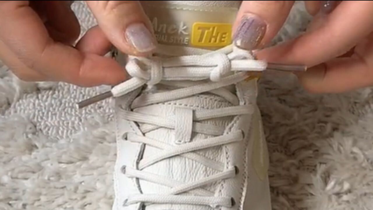 2021懒人系鞋带法,方法超级简单,一学就会的操作!