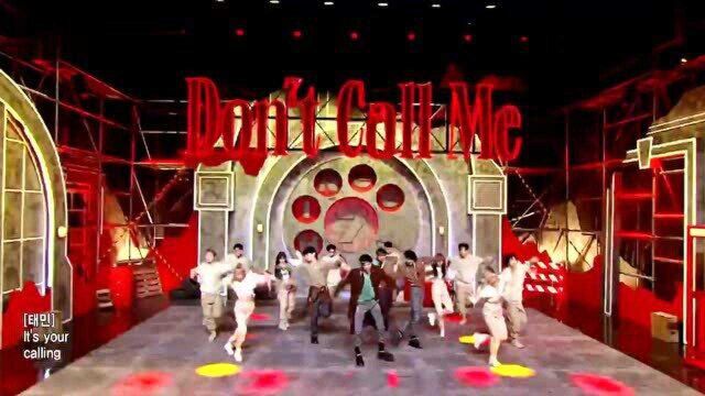 SHINee新歌《Don't Call Me》MCD首轮打歌舞台TV版