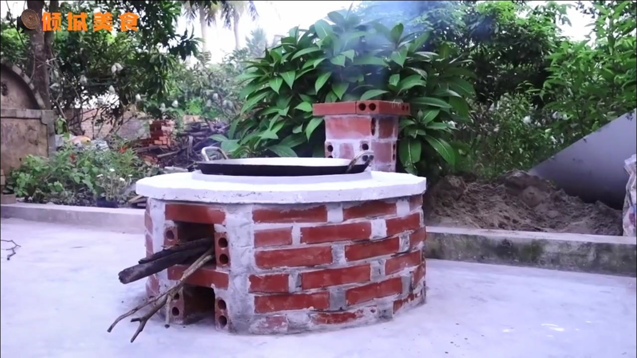 农村新型柴火灶制作方法火旺无烟又省柴