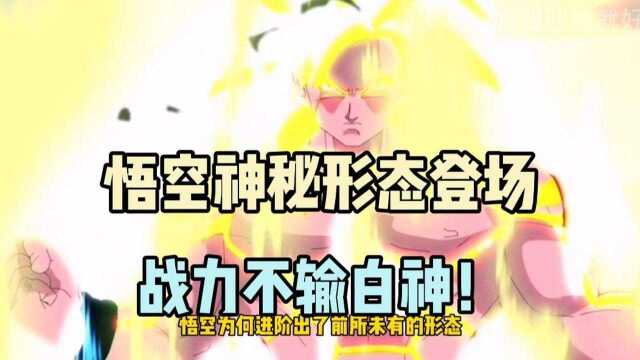 同人龙珠:悟空神秘形态登场,战力不输白神!