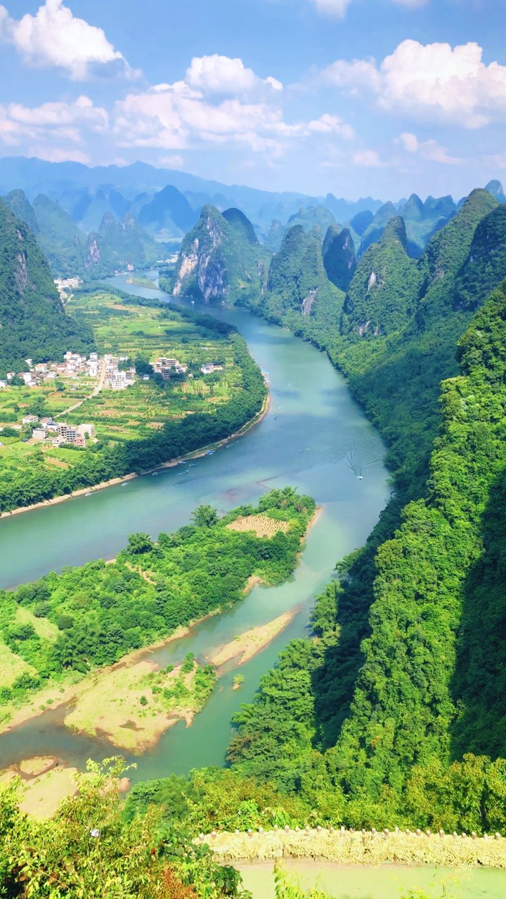 桂林鸟瞰图图片