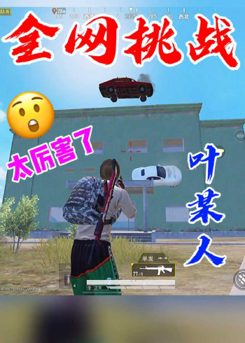 和平精英叶某人干啥啥不行偷车第一名