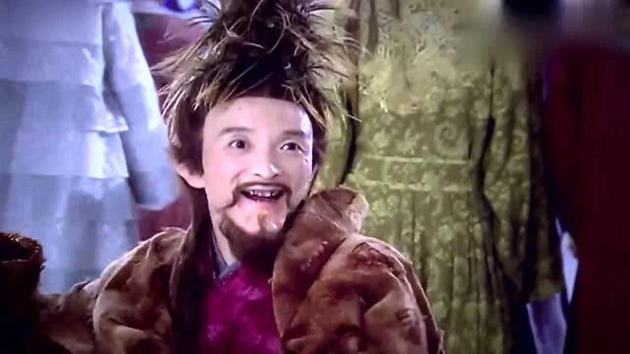 欢天喜地七仙女扫把星因报告天罡湖事情王母赏赐了一件新衣服