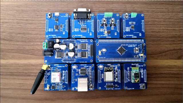 STC8单片机扩展RS485通信模块实现Modbus ASCII串口通信主站视频教程