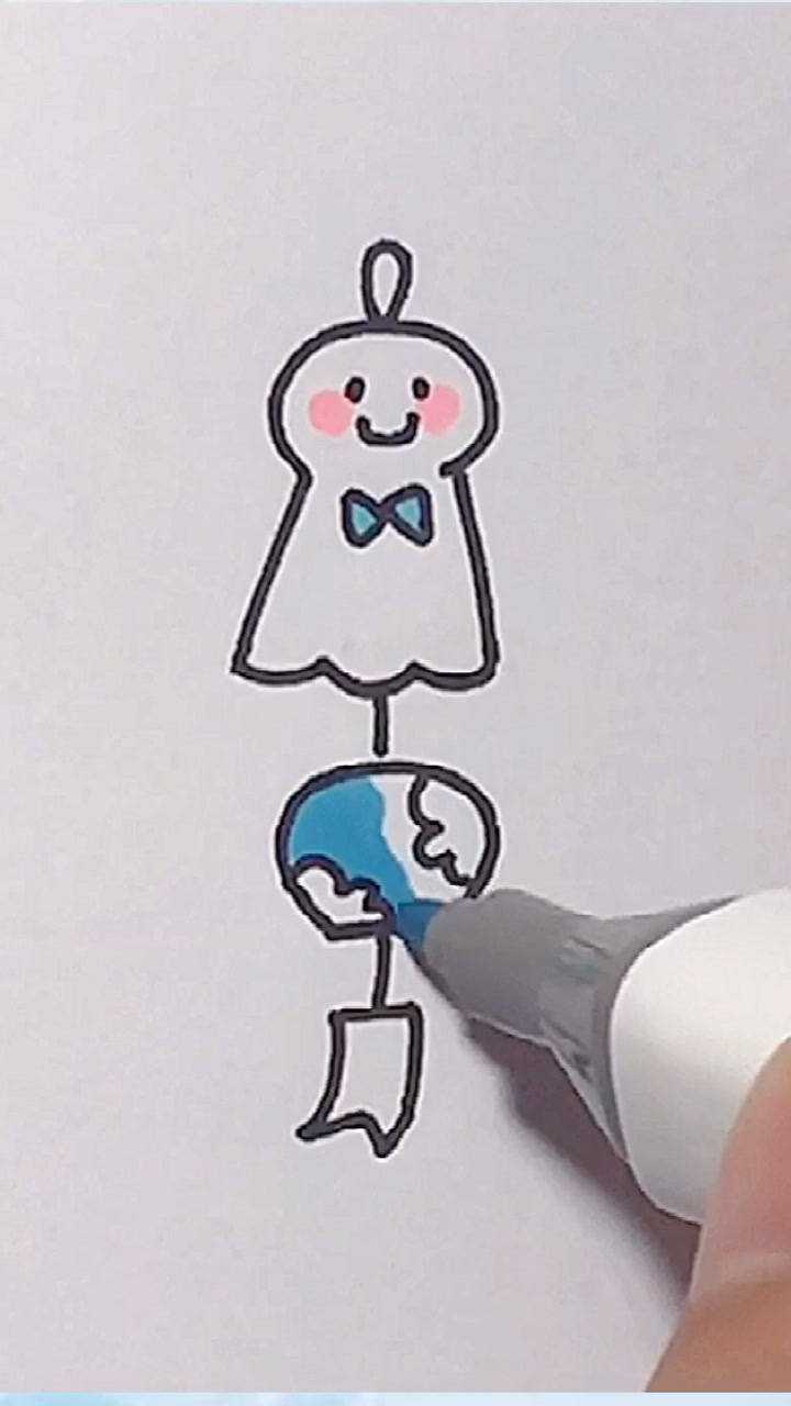 小风铃简笔画